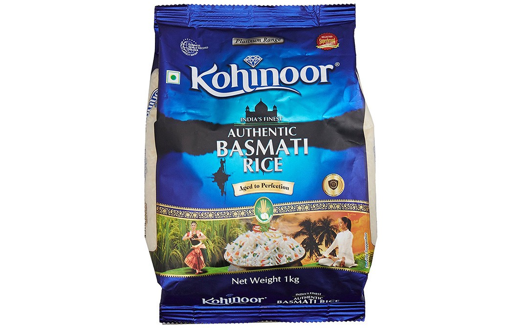 Kohinoor Authentic Basmati Rice   Pack  1 kilogram